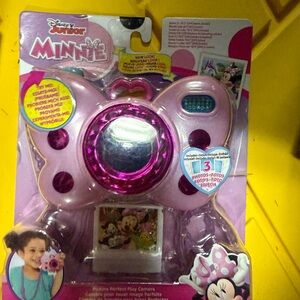 Disney Minnie Mouse Pink Butterfly Camera Toy